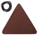 thumbnail image 1 of Taburete plegable al aire libre Triángulo Taburete de tela portátil Silla de pesca Camping Senderismo Piso de materiales Taburete de tela triangular Marrón 1 pieza ER, 1 of 4