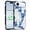 Blue Porcelain Plum, variant on Compatible with iPhone 16 Pro Max Case for MagSafe, Anti-Slip Strips 2-in-1 All-Inclusive Dual-Layer Soft TPU + PC Back for Starry Night Blossom Tree