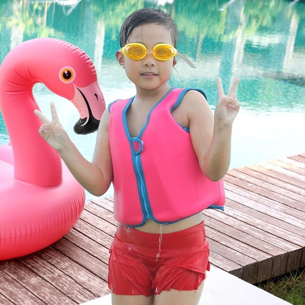 Combinaison Natation Bébé Été Une Pièce Avec Flottabilité Réglable Et Bonnet - Maillot Anti-UV Cartoon