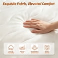 thumbnail image 2 of BEARKISS Electric Heated Mattress Pad Queen Size, ETL FCC Certified Even Heating 9 Heat Levels 1-10H Timer with Dual Controllers, White, 2 of 8