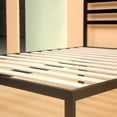 Zinus Mia 38" Metal Platform Bed Frame with Headboard, Queen