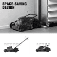 thumbnail image 6 of PowerSmart 22" 170CC 4-Cycle Gas Lawn Mower, 3-in-1, 6 Adjustable Heights, 6 of 8