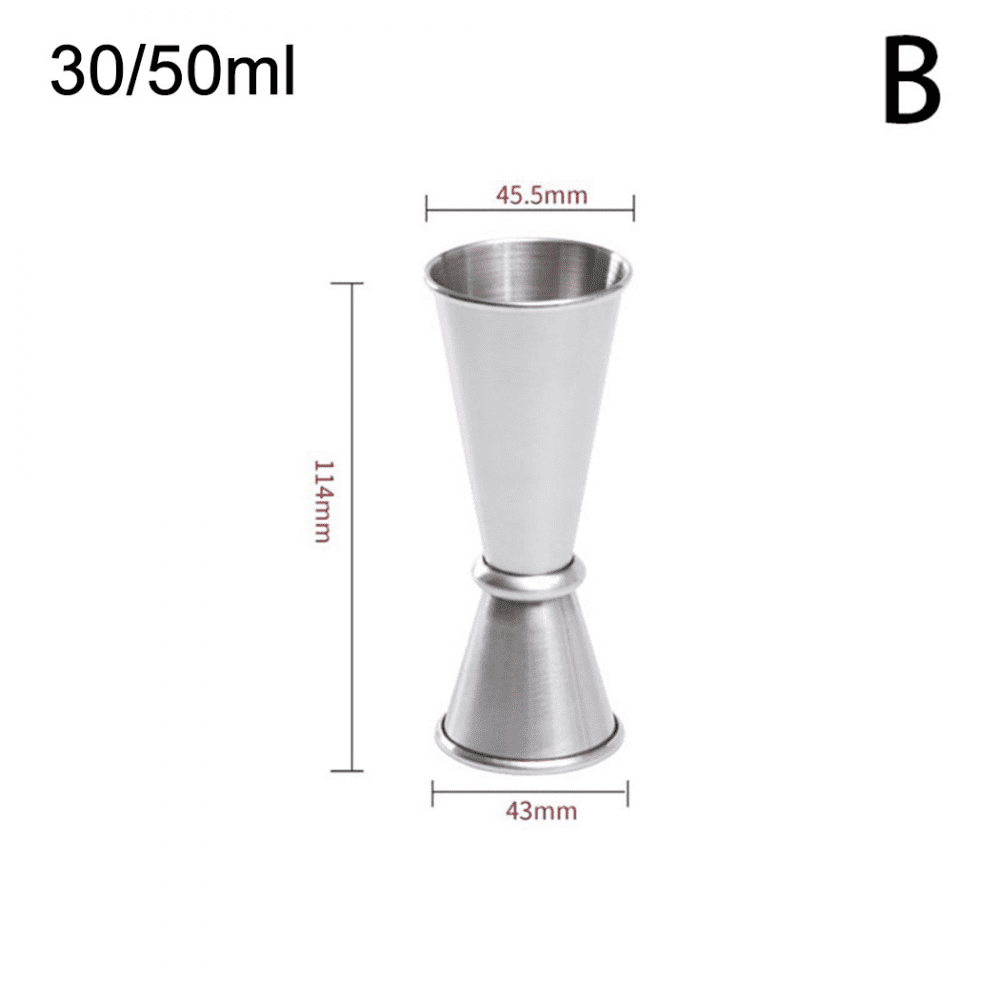 Cocktail Measuring Cup Stainless Steel Jiger Graduated Bartender measure  30ML60ML Bar Accessories Home Bars - AliExpress
