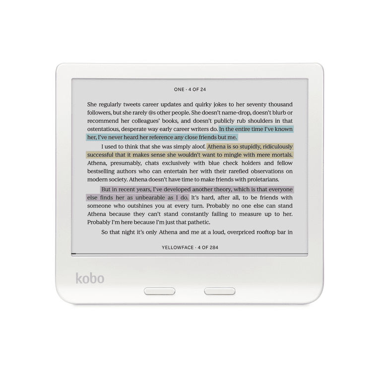 Free Shipping! Kobo Libra Colour White eReader with Clear Free Shipping! Kobo Libra Colour White eReader with Clear