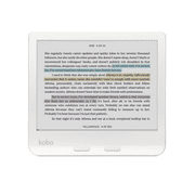 Kobo Libra Colour White eReader with Case Bundle (Black SleepCover, Case Bundle)