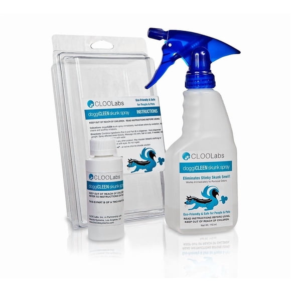 Biocide Systems Air Freshener 3268 DoggiCIEEN; Spray Bottle; 8 Ounce; Unscented; Single; Chlorine Dioxide Vapors Eliminates Skunk Odor