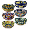 thumbnail image 1 of Juego de cuencos para cereales vancasso Bohemian Ceramic, 830 ml, juego de 6, 1 of 6