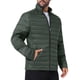 thumbnail image 4 of CHAQUETA PUFFER QUILTED CON CREMALLERA Y CUELLO ALTO PARA HOMBRE INSPIRAR CHIC COLOR SÓLIDO DE INVIERNO M VERDE OSCURO, 4 of 6