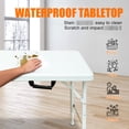 thumbnail image 2 of Indoor & Outdoor 4ft Table/Smooth Top for Stain Removal/Stable Support, 2 of 2