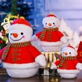 thumbnail image 5 of TERGAYEE Christmas Snowman Toys Plush Toys, Soft and Comfortable Birthday Gifts Holiday Boys and Girls Gifts Christmas Decorations Home Decor, 5 of 8