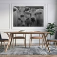 thumbnail image 5 of Cow Black And White Veal Animal Themes Looking At Camera Canvas Art Poster And Wall Art Picture Print Modern Family Bedroom Decor Posters,Unframe-style,12x18inch(30x45cm), 5 of 8