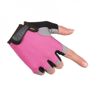 Unisex DV Half Tone Gel Padded Half Finger Cycling Gloves