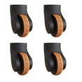 thumbnail image 4 of 4Pcs Luggage Wheel Cover Silicone Cover Suitcase Wheel Cover Reduce Noise Luggage Spinner Wheel Cover for Most Caster, 4 of 8