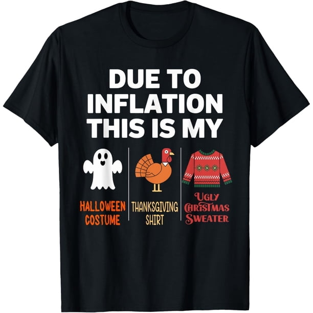 Due to Inflation This is My Halloween - Camiseta para disfraz