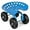 Blue, variant on YANG2 Garden Cart with Wheels, Utility Stool Cart w/Adjustable 360 Degree Swivel Seat, Outdoor Lawn Yard Rolling Work Seat, Garden Scooter for Planting (Red)