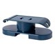 thumbnail image 5 of Soporte para regleta de enchufes de pared para gestión de cables en oficinas, baños y cocinas. Azul, 5 of 9
