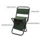 thumbnail image 5 of Teissuly Clearance Fishing Chair With Storage Bag ,Outdoor Folding Chair Compact Fishing Stool Portable Camping Stool Backpack Chair With Oxford Cloth For Beach/Outing /Family(Green, ) Teissuly WER2023081600436, 5 of 8