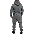 thumbnail image 3 of LAICAIW Combinaison à Capuche pour Hommes, Pyjama une Pièce à Fermeture Éclair, Combinaison de Jogging, 3 of 6