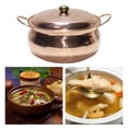 thumbnail image 6 of Baoblaze Copper Soup Pot Composite Bottom Stockpot for Induction Cooker Party Camping 22cm, 6 of 7