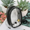 thumbnail image 5 of Almencla Tiny Doll Pouch Clear Figure Display Bag, Carrying Case, Waterproof Zipper Closure, Mini Doll Storage Bag for Doll Collectors Black Door Shaped, 5 of 7