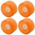 thumbnail image 1 of Ruedas de longboard naranjas de alta densidad de 70 x 42 mm, dureza de 80 A para una conducción suave, juego de reemplazo perfecto para patinetas, 1 of 8