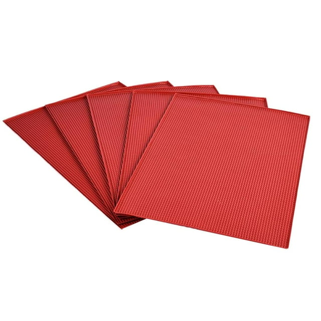 Modelo arquitectónico de tejado de construcción 5 piezas Hugo Material Plástico Tamaño 297x200mm Color rojo