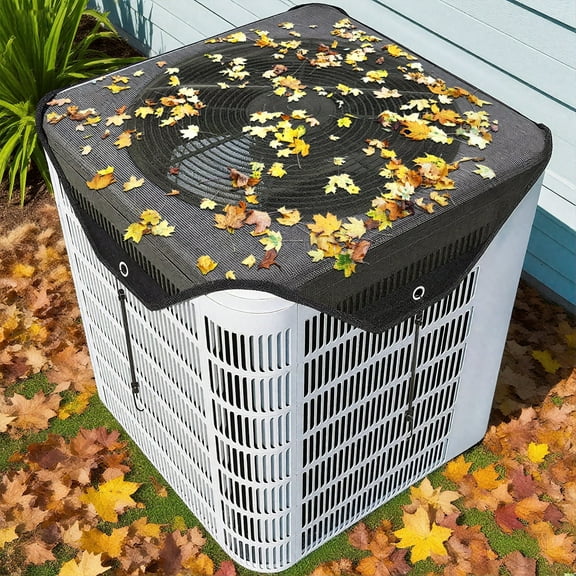 Air Conditioner Covers for Outside Units, 28" x 28" Central AC Cover, Top Universal Mesh Cover Defender for All Seasons