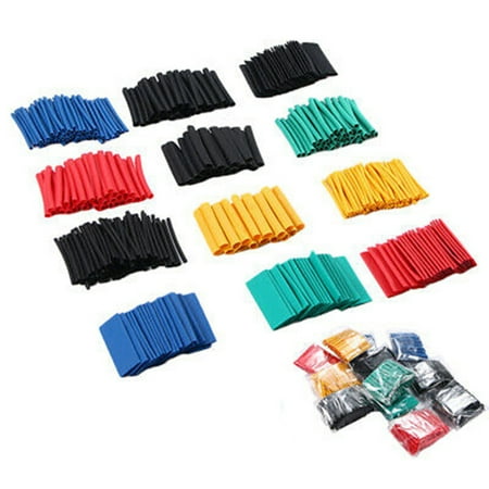 

TureClos 1060 Pcs Heat Shrink Tubing Wrapping Sleeves Protecting Portable Household Electric Insulation Tubes Kit For Wires Protection