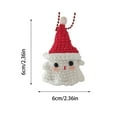 thumbnail image 3 of Xihbxyly La Oferta de Hoy Pequeño Colgante Tejido a Mano con Forma de Fantasma, Bonito Colgante para Bolso, Colgante para Coche, Regalo, 3 of 7