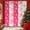 Pink, variant on FeiFu Three Color Block Bow Curtain Door Curtain Decoration Sparkling Curtain for Christmas Parties Weddings Home Events