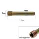 thumbnail image 1 of Suitable for Tornillo de la pastilla de freno de disco de motocicleta scooter M10 M8 bajo la bomba Tapa de cabeza hueca hexagonal Perno guía fijo de la pastilla de freno de disco, 1 of 6