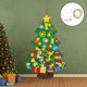 thumbnail image 3 of Juego de Árbol de Navidad de Fieltro Sunnimix 3.28 Pies 33 Adornos Pared Colgando, 3 of 7