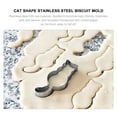 thumbnail image 2 of 8Pcs Biscuit Cutters Cat Shape Biscuit Mold Cookie Mold (Random Style), 2 of 9