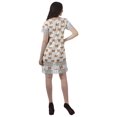 thumbnail image 2 of Moomaya Tenues d'Été Coton Flex Imprimé Robes Courtes pour Femmes Tenue Décontractée, 2 of 4