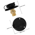 thumbnail image 2 of TAILTOSS Filtre à Eau Rouille Rv Entrée d'Eau Filtration Applications Marines 1 Ensemble, 2 of 7