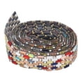 thumbnail image 1 of Accessoire de Vêtements, Chaîne en Verre Cristal Multicolore 1 Yard, Bande de Strass Cristal Robuste et Résistante, 1 of 8