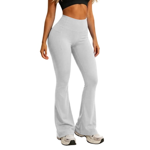 Enjoytime Yoga Pants Women High Waist Flare Leggings Tummy Control Workout Casual Work Pants