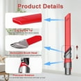 thumbnail image 4 of Crevice Tool Vacuum Attachment Compatible with Dy*son V7,V8,V11,Cyclone V10,V15 Detect,V12 Detect Slim,Digital Slim,Outsize Cordless Vacuum Cleaner Quick-Release Crevice Head Gap Tool, 4 of 6