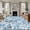 Blue, variant on 6'x9' Area Rugs, Blue Paisley Indoor Outdoor Area Rug for Living Room Bedroom, Ethnic Abstract Art Vintage Washable Bathroom Rugs Kitchen Floor Carpet Mats Home Decor Aesthetic