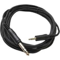 thumbnail image 3 of Seismic Audio SA-iERQM10, Two Pack of 1/8" (3.5mm) Stereo Male to 1/4" Male Patch Cable, 10 Foot, 3 of 3
