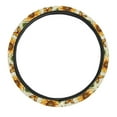 thumbnail image 2 of Jeiento Sunflower Auto Car Steering Wheel Cover Vintage 15 Inch Steering Wheel Protector for Women Men Anti-Slip Car Accessory Decor Universal Fit for Most Cars,Truck,Sedan,Van, 2 of 6