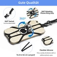 thumbnail image 2 of tredstone Convenient And Practical Universal Phone Lanyard Silicone Case Holder Black, 2 of 6