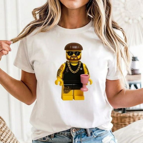 Unisex LEGO-Inspired The IBIZA Final Boss T-Shirt, Sizes S-5XL, Tbun