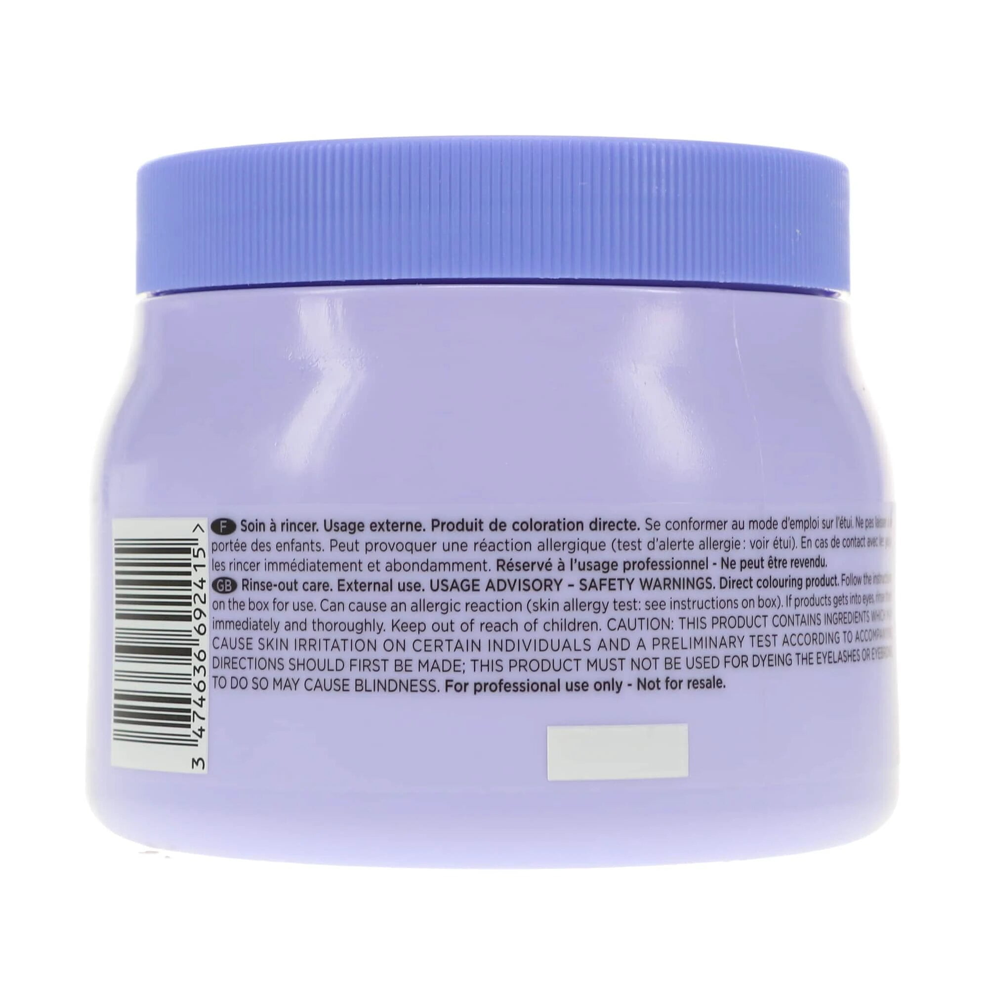 Kerastase Blond Absolu Masque Ultra-Violet Hair Mask Anti-Brass Blonde Perfecting, 16.9 oz