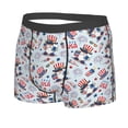 thumbnail image 5 of Goofa I Love USA Printed Men's Boxer Briefs Underwear, Moisture-Wicking Underwear, Trunk,Soft and Breathable Cotton Underwear-XX-Large, 5 of 9