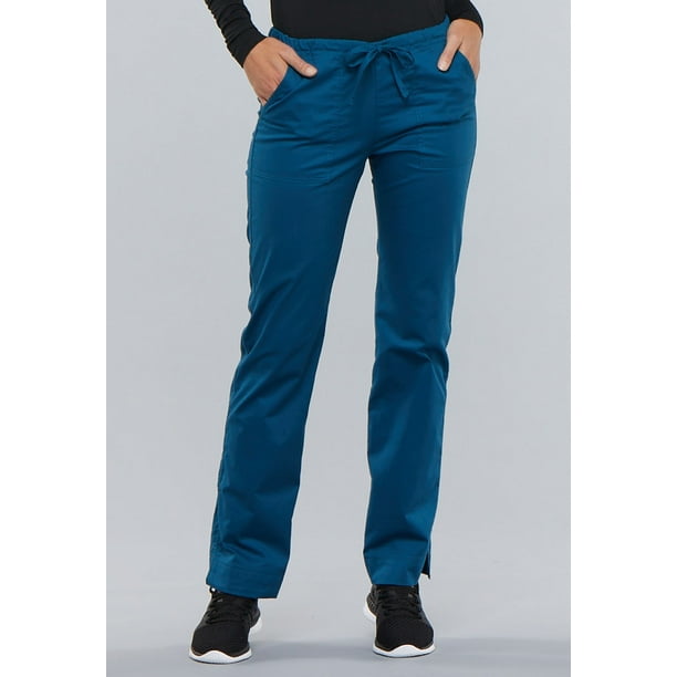 HeartSoul Cherokee Workwear Core Stretch Scrubs Pant for Women Mid
