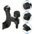 thumbnail image 4 of Door Stoppers, 2Pcs 2-1/2" x 1-3/4" - Zinc Alloy Hinge Pin Door Stop with Rubber Bumper Tips (Oil Rubbed Bronze), 4 of 6