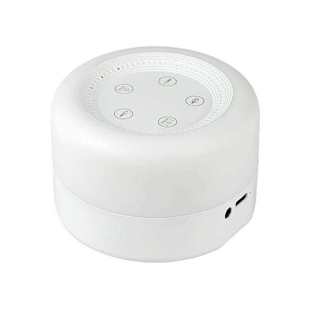 Billuyoard Máquina de sonido de ruido blanco de colores para dormir, chupete, música ligera, meditación, bebé, memoria multifuncional, ayuda para viajes Electrodomésticos Billuyoard HA075628-00B