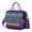 Purple-5, variant on Glitter Animal Print Large Tote Bag - Insulated Leakproof Picnic Cooler for Travel & Daily Use