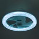 thumbnail image 4 of Repuesto/ventilador Techo Pequeño Ventilador Con Luces Casquillo E27 Mando A Distancia 30/40/48 W LED Regulable para Sala Estar Balcón, 4 of 9